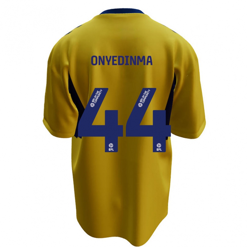 ילדים כדורגל פרד אונידינמה #44 צהוב כחול הרחק ג'רזי 2025/26