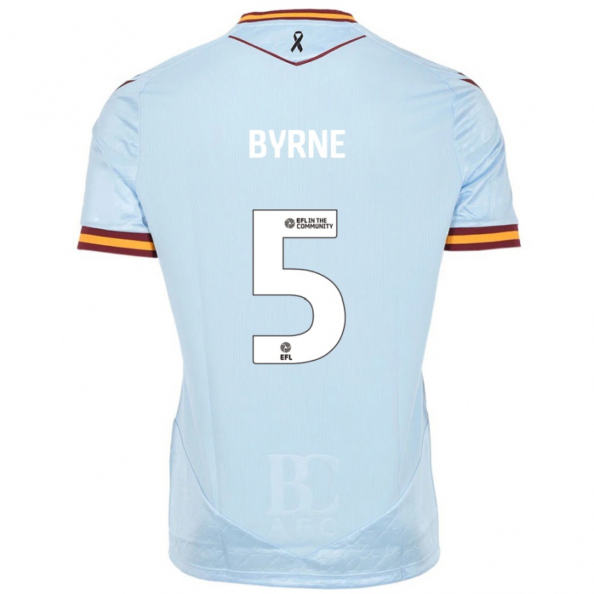 ילדים כדורגל ניל ביירן #5 תכלת הרחק ג'רזי 2025/26