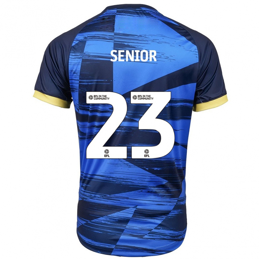 ילדים כדורגל Jack Senior #23 כחול נייבי הרחק ג'רזי 2025/26