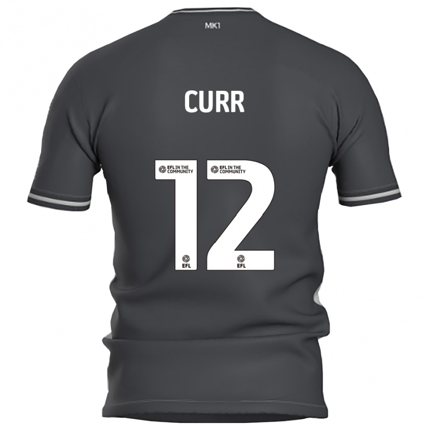 ילדים כדורגל Alice Curr #12 אפור כסוף הרחק ג'רזי 2025/26