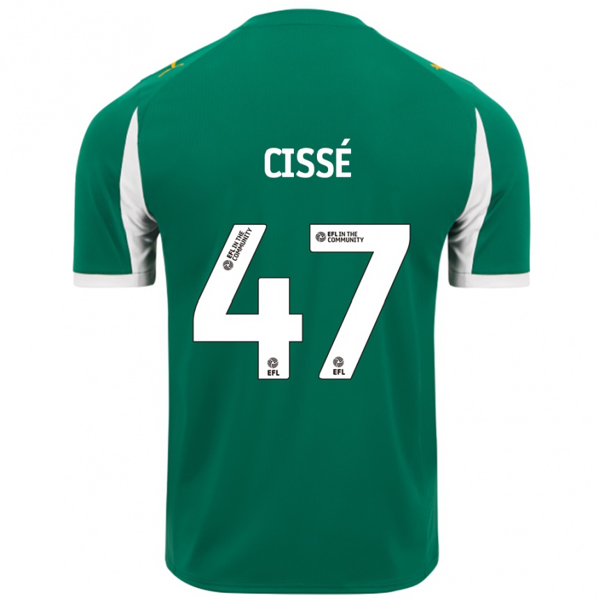 ילדים כדורגל קאסיוס קליי סיסה #47 ירוק לבן הרחק ג'רזי 2025/26