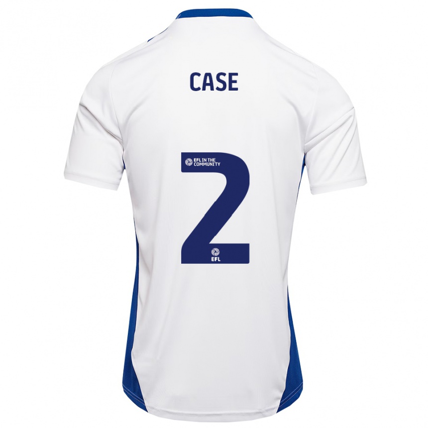 ילדים כדורגל Ollie Case #2 לבן כחול הרחק ג'רזי 2025/26