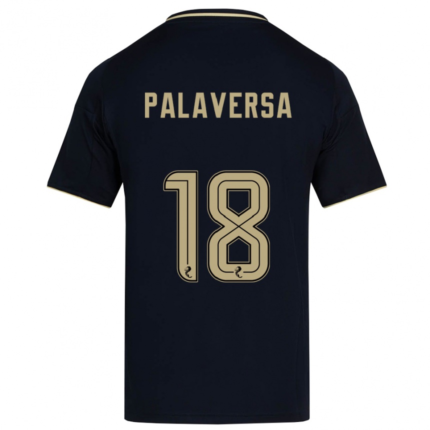 ילדים כדורגל אנטה פאלאוורסה #18 כחול נייבי זהב הרחק ג'רזי 2025/26