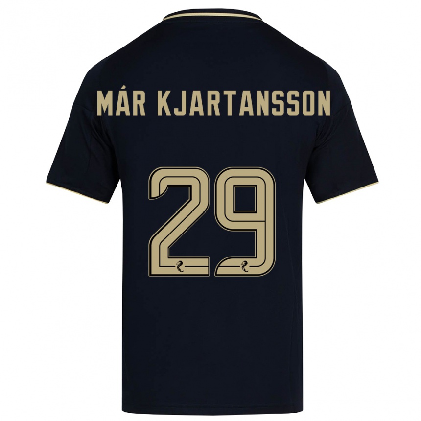 ילדים כדורגל קיאטן מאר קיארטנסון #29 כחול נייבי זהב הרחק ג'רזי 2025/26