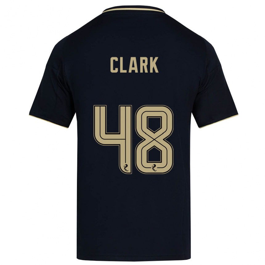 ילדים כדורגל אליס קלארק #48 כחול נייבי זהב הרחק ג'רזי 2025/26 ילדים כדורגל אליס קלארק #48 כחול נייבי זהב הרחק ג'רזי 2025/26