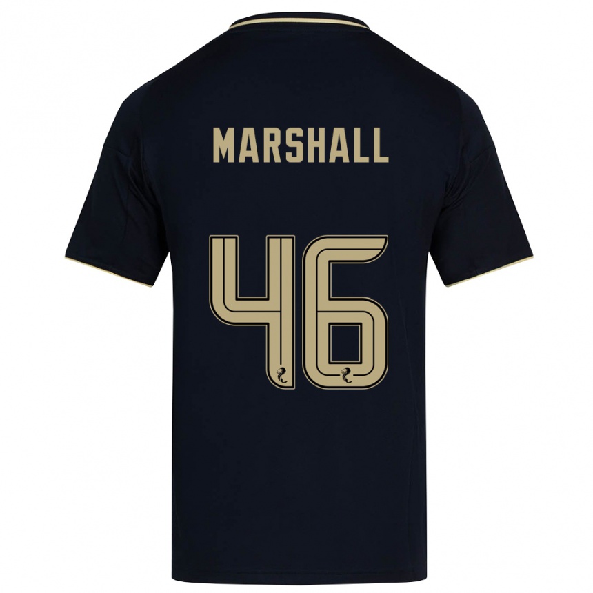 ילדים כדורגל פינדלי מרשל #46 כחול נייבי זהב הרחק ג'רזי 2025/26 ילדים כדורגל פינדלי מרשל #46 כחול נייבי זהב הרחק ג'רזי 2025/26