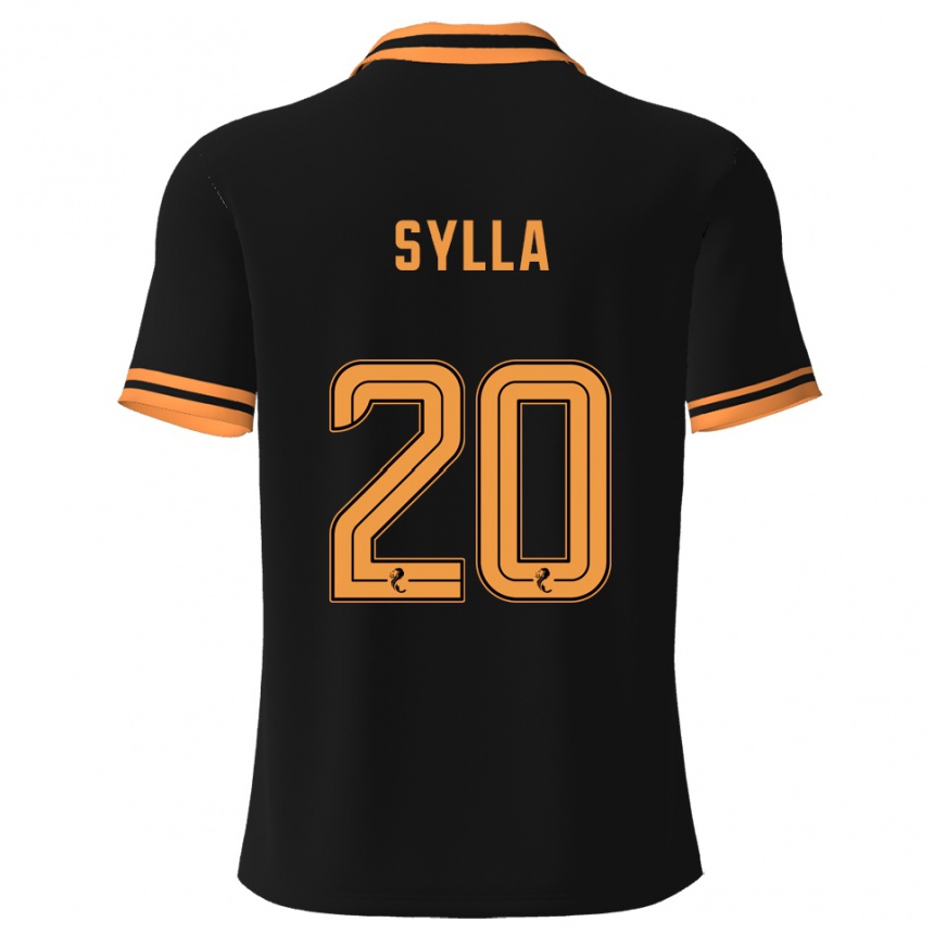 ילדים כדורגל מוחמד סילה #20 שחור צהוב הרחק ג'רזי 2025/26