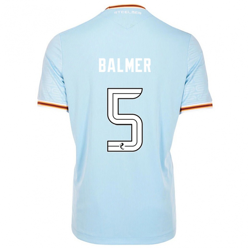 ילדים כדורגל קופי בלמר #5 תכלת הרחק ג'רזי 2025/26