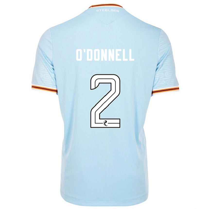 ילדים כדורגל סטיבן אודונל #2 תכלת הרחק ג'רזי 2025/26