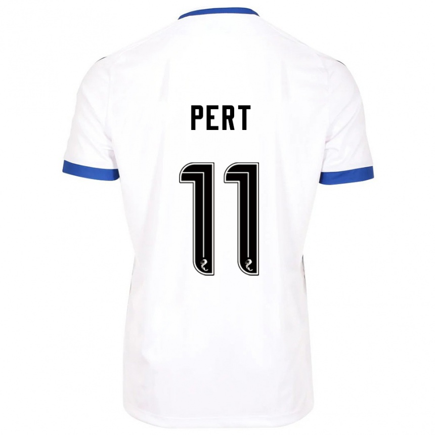 ילדים כדורגל באייליי פרט #11 לבן כחול הרחק ג'רזי 2025/26