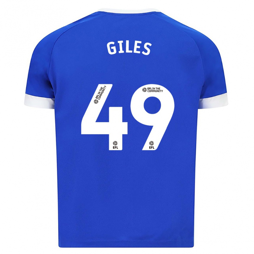 גברים כדורגל לואי ז׳יל #49 כחול לבן ג'רזי ביתית 2025/26