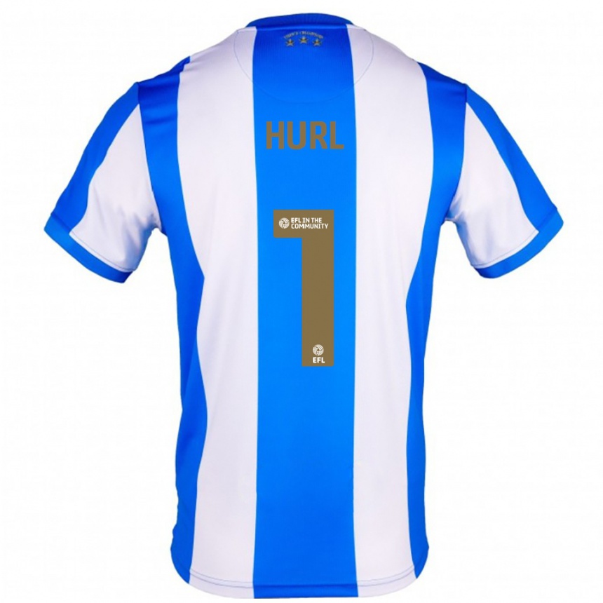 גברים כדורגל פרנסיס הורל #1 כחול לבן ג'רזי ביתית 2025/26