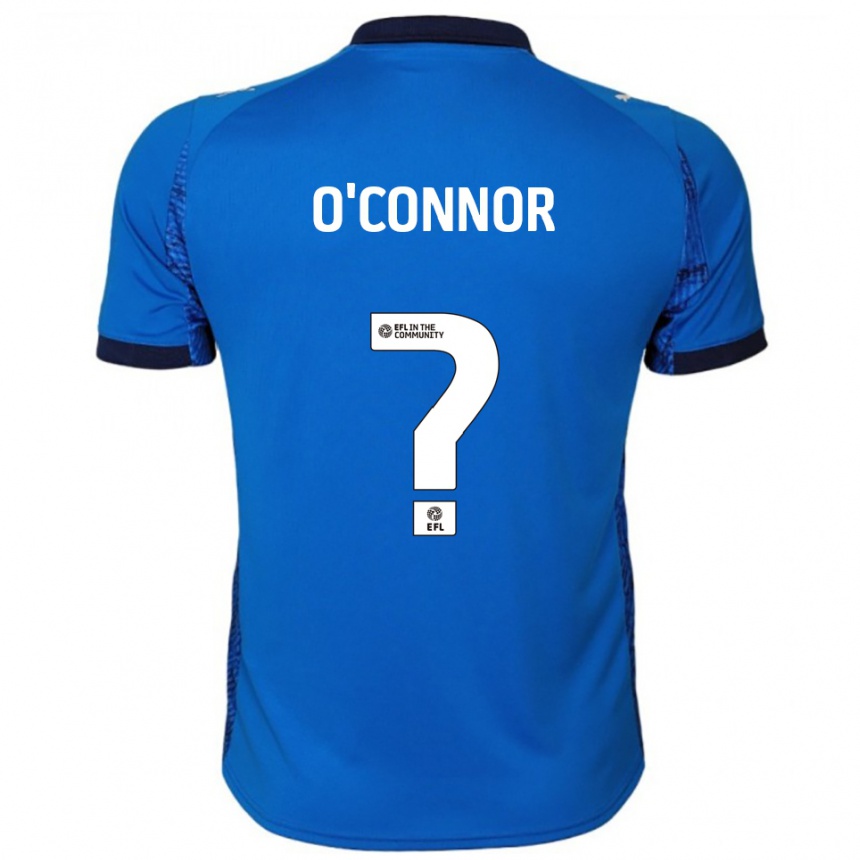 גברים כדורגל Kendal O'connor #0 כחול לבן ג'רזי ביתית 2025/26