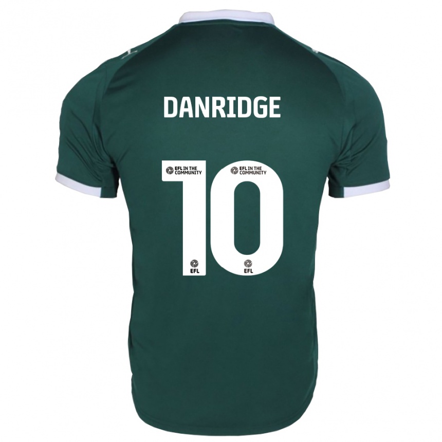 גברים כדורגל רבקה דנרדג' #10 ירוק לבן ג'רזי ביתית 2025/26