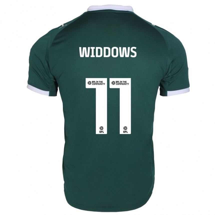 גברים כדורגל ג'ייד אלמנות #11 ירוק לבן ג'רזי ביתית 2025/26