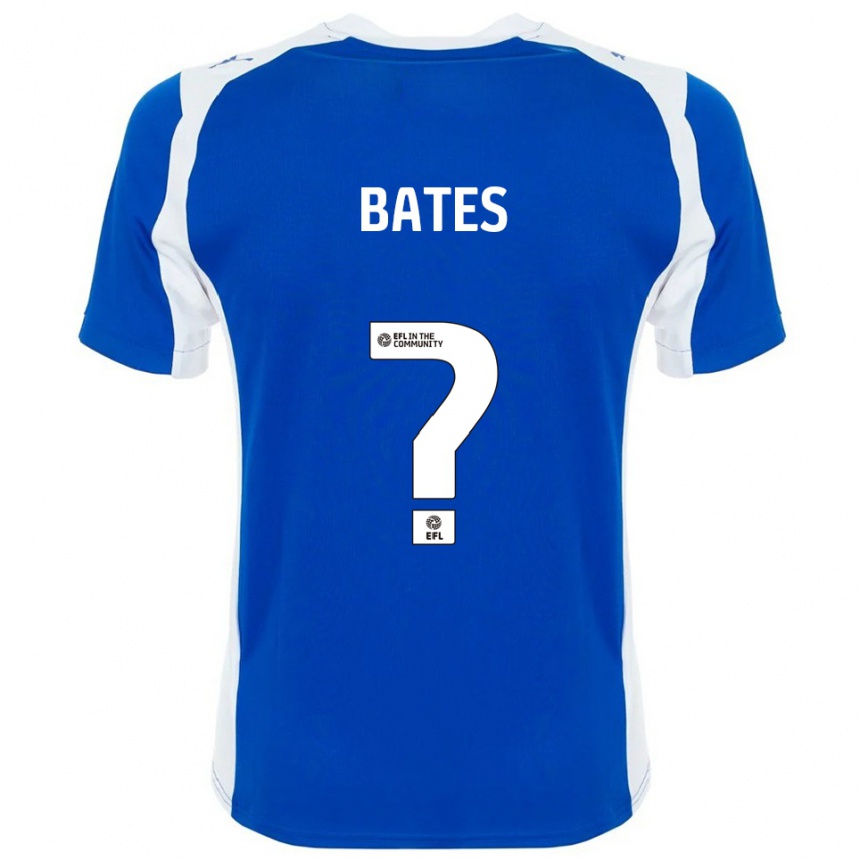 גברים כדורגל Jack Bates #0 כחול לבן ג'רזי ביתית 2025/26