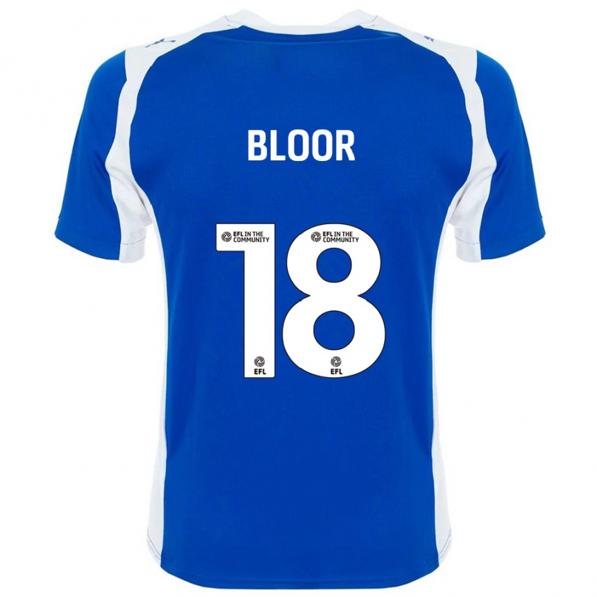 גברים כדורגל Chelsea Bloor #18 כחול לבן ג'רזי ביתית 2025/26