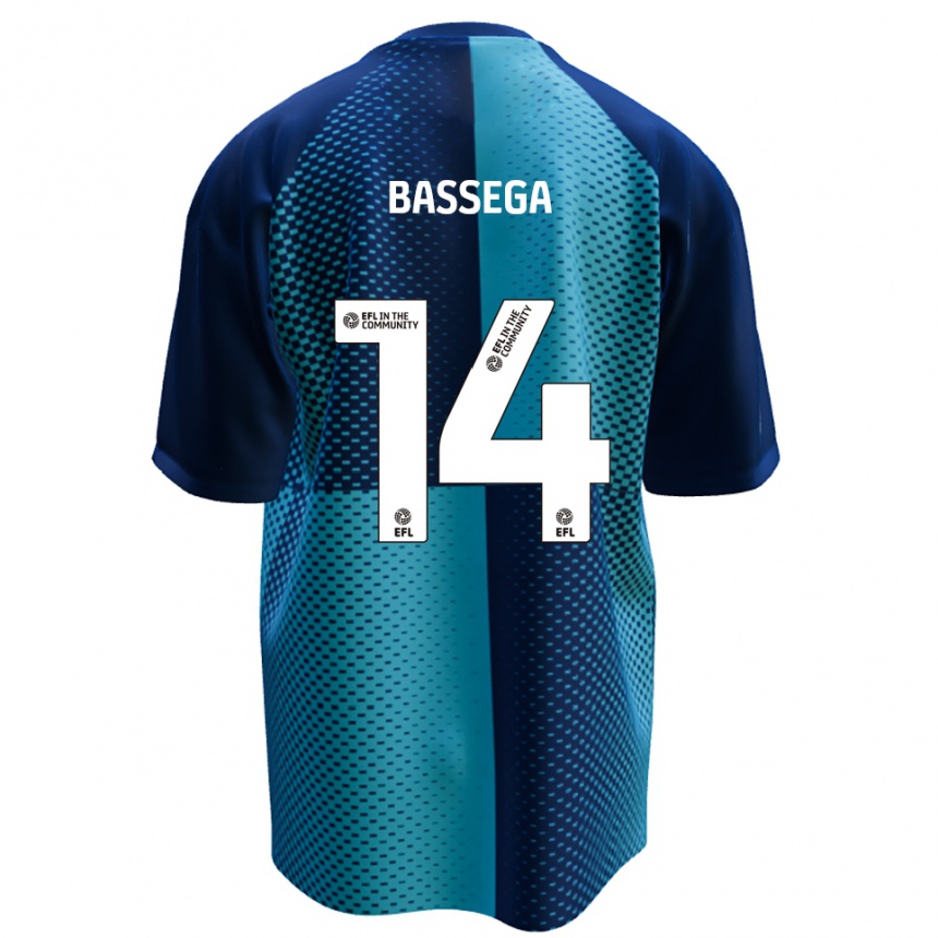גברים כדורגל Nsemi Bassega #14 כחול תכלת ג'רזי ביתית 2025/26