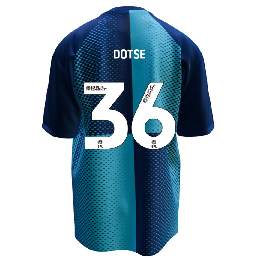 גברים כדורגל Jahiem Dotse #36 כחול תכלת ג'רזי ביתית 2025/26