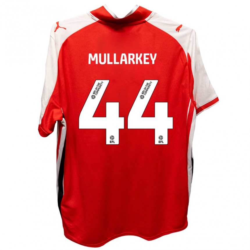 גברים כדורגל טובי מולארקי #44 אדום לבן ג'רזי ביתית 2025/26