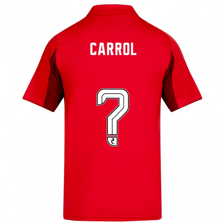 גברים כדורגל Lewis Carrol #0 אדום בורדו ג'רזי ביתית 2025/26 גברים כדורגל Lewis Carrol #0 אדום בורדו ג'רזי ביתית 2025/26