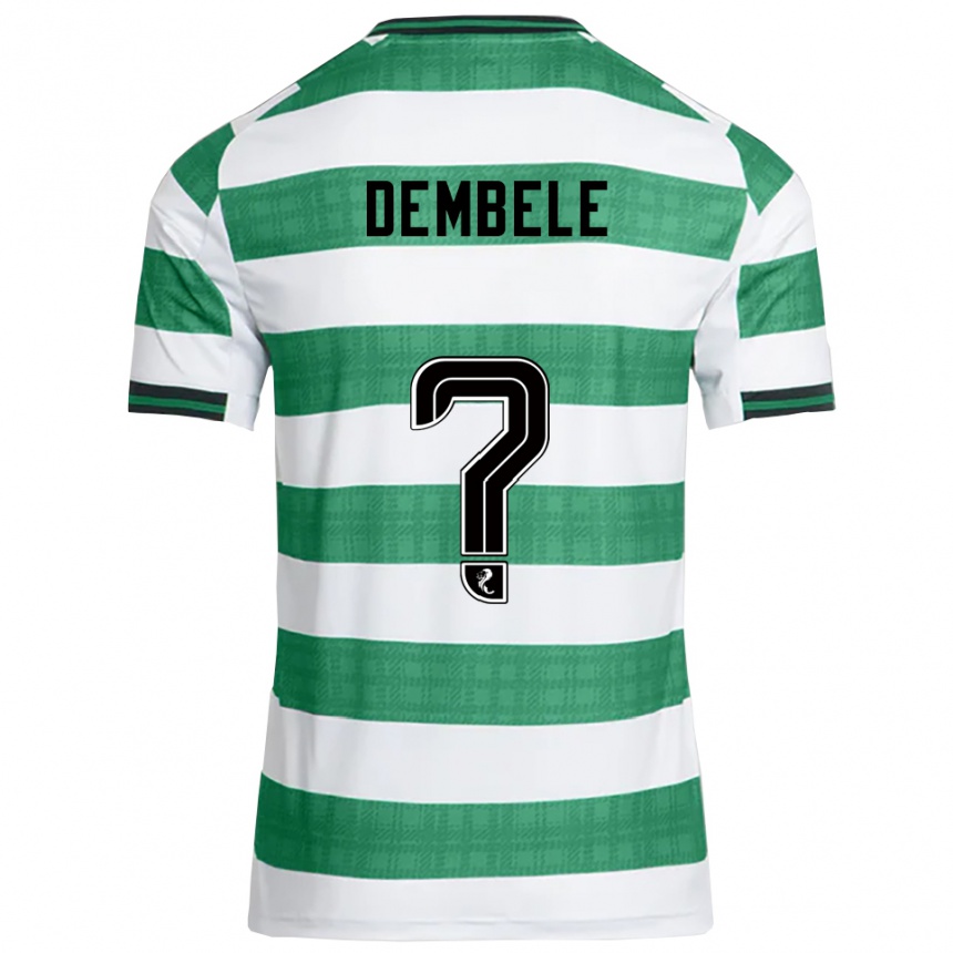 גברים כדורגל יעקוב אלחסן #0 ירוק לבן ג'רזי ביתית 2025/26