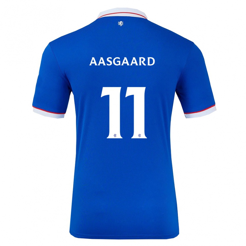 גברים כדורגל תלו אסגארד #11 כחול לבן ג'רזי ביתית 2025/26