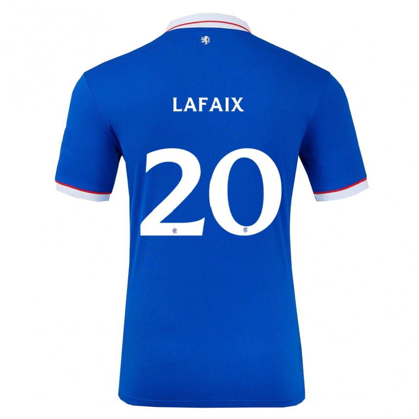 גברים כדורגל קאמיל לאפייקס #20 כחול לבן ג'רזי ביתית 2025/26