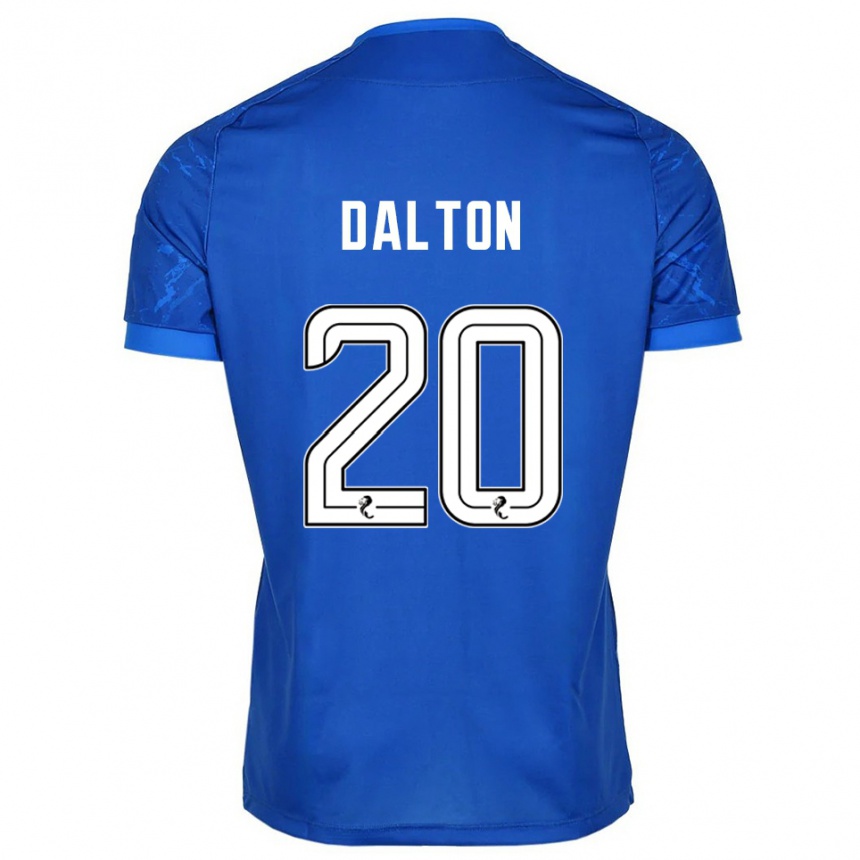 גברים כדורגל Sean Dalton #20 כחול לבן ג'רזי ביתית 2025/26