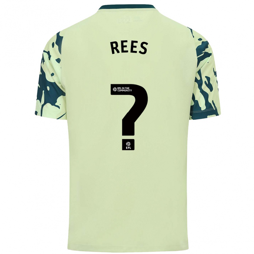 גברים כדורגל אוסיאן ריס #0 ירוק כהה הרחק ג'רזי 2025/26