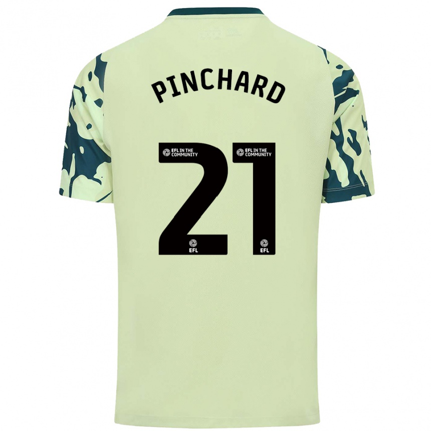 גברים כדורגל סריס פינצ'רד #21 ירוק כהה הרחק ג'רזי 2025/26