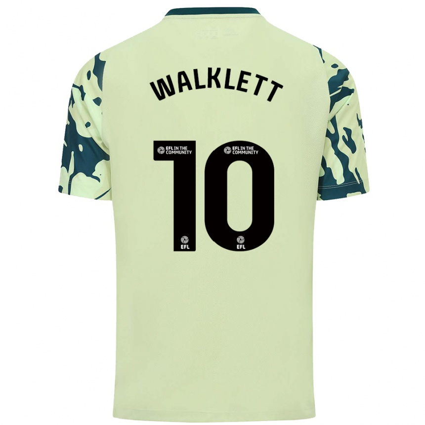 גברים כדורגל קארי וואלקלט #10 ירוק כהה הרחק ג'רזי 2025/26