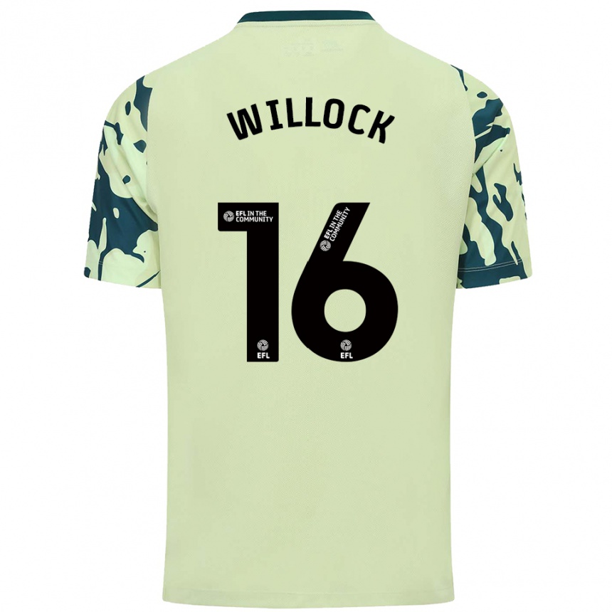 גברים כדורגל כריסטופר ווילוק #16 ירוק כהה הרחק ג'רזי 2025/26