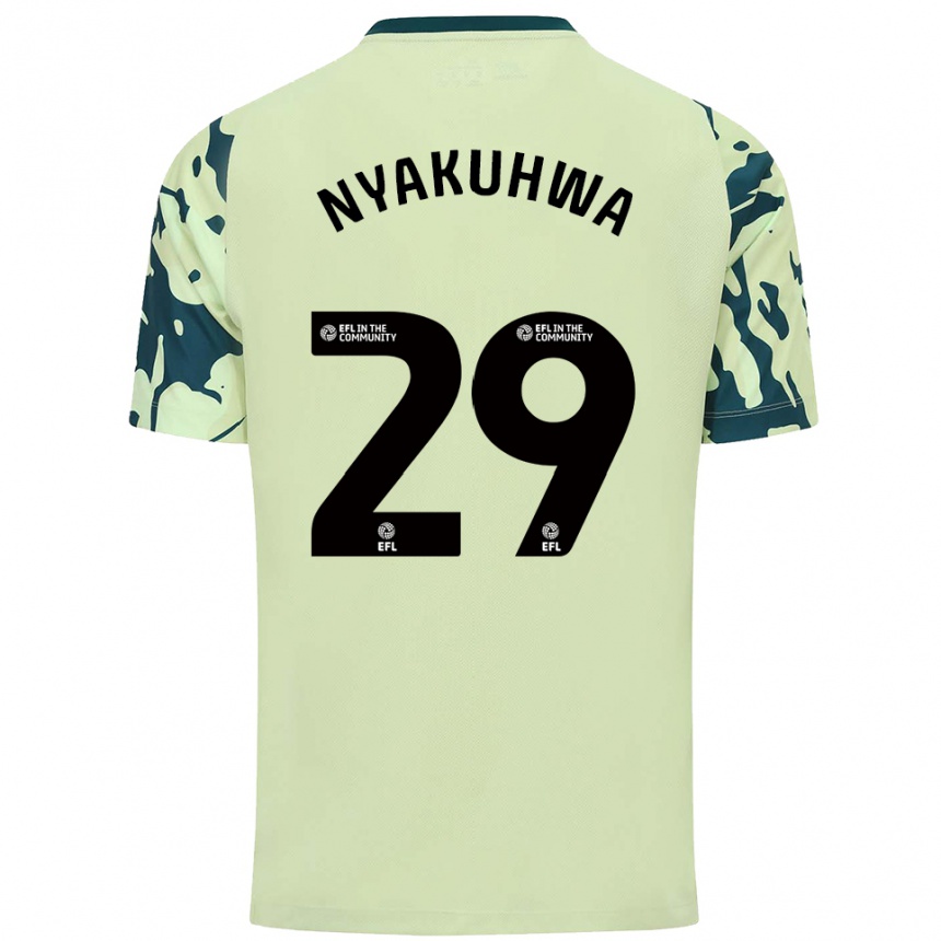 גברים כדורגל ניקו אותנו #29 ירוק כהה הרחק ג'רזי 2025/26