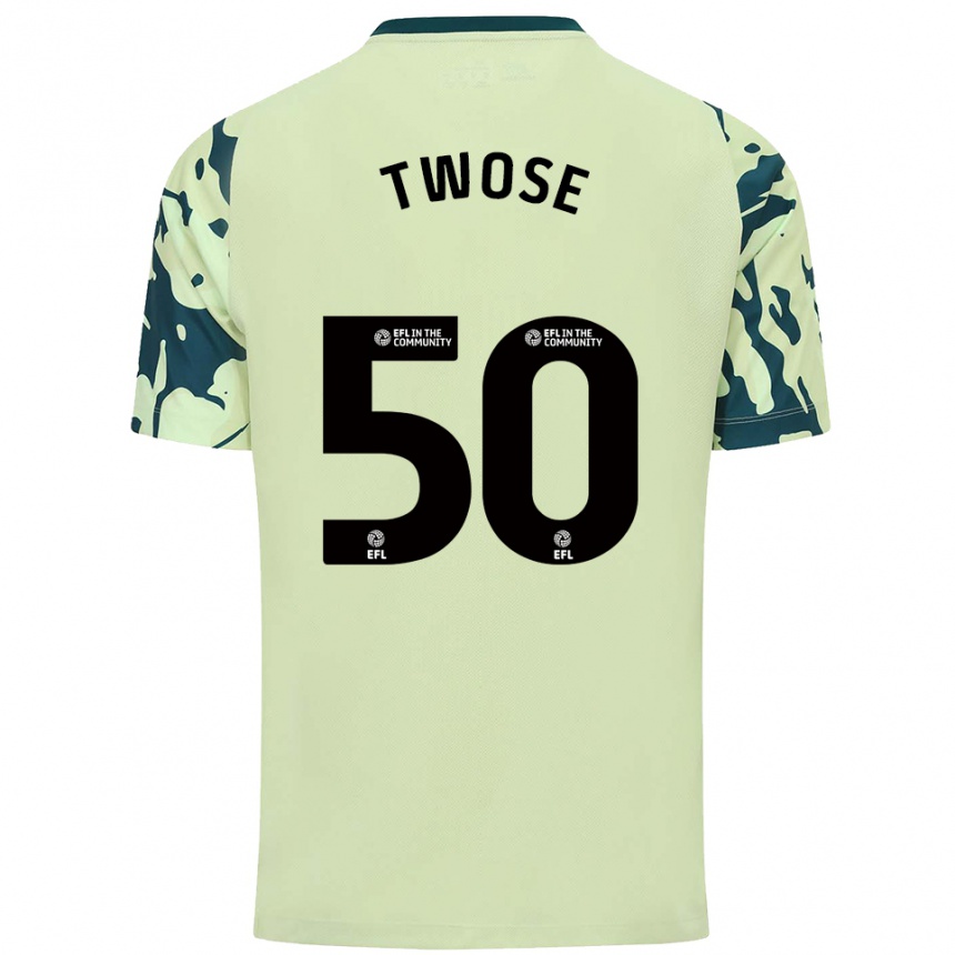 גברים כדורגל קודי טווז #50 ירוק כהה הרחק ג'רזי 2025/26