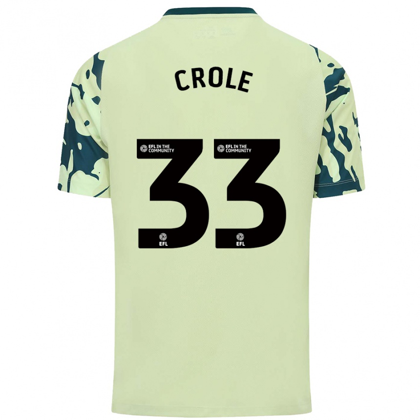 גברים כדורגל ג'יימס קרול #33 ירוק כהה הרחק ג'רזי 2025/26