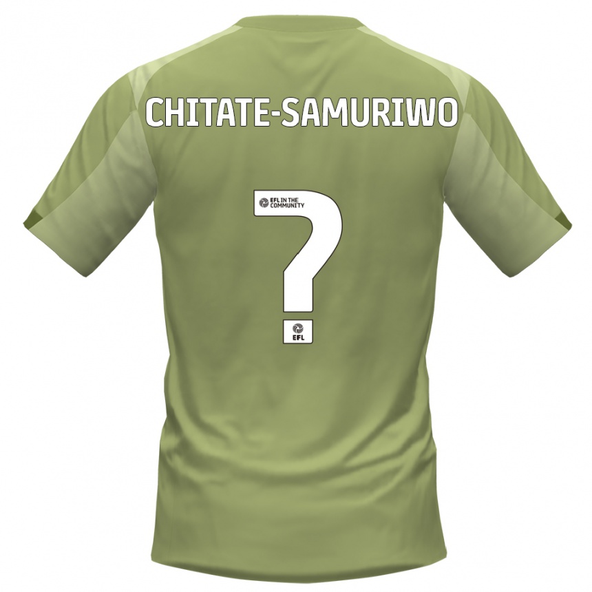 גברים כדורגל Shona Chitate-Samuriwo #0 מרווה שמפניה הרחק ג'רזי 2025/26