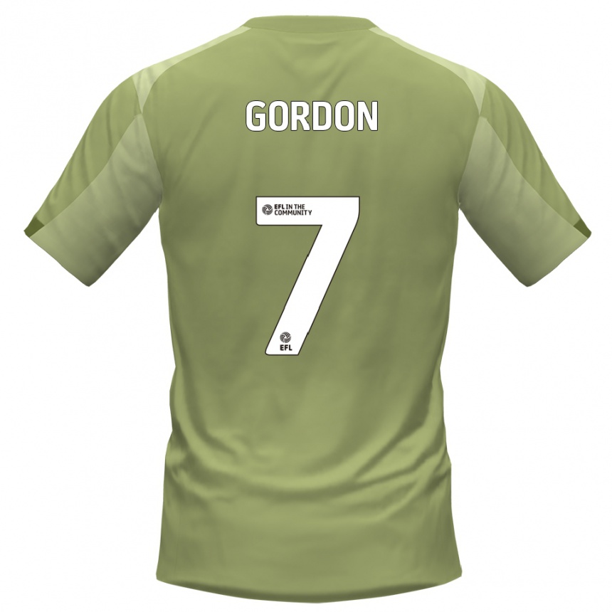 גברים כדורגל Lemar Gordon #7 מרווה שמפניה הרחק ג'רזי 2025/26