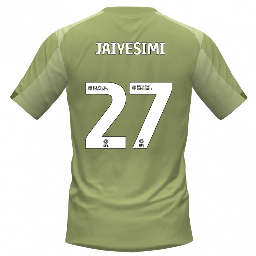 גברים כדורגל Diallang Jaiyesimi #27 מרווה שמפניה הרחק ג'רזי 2025/26