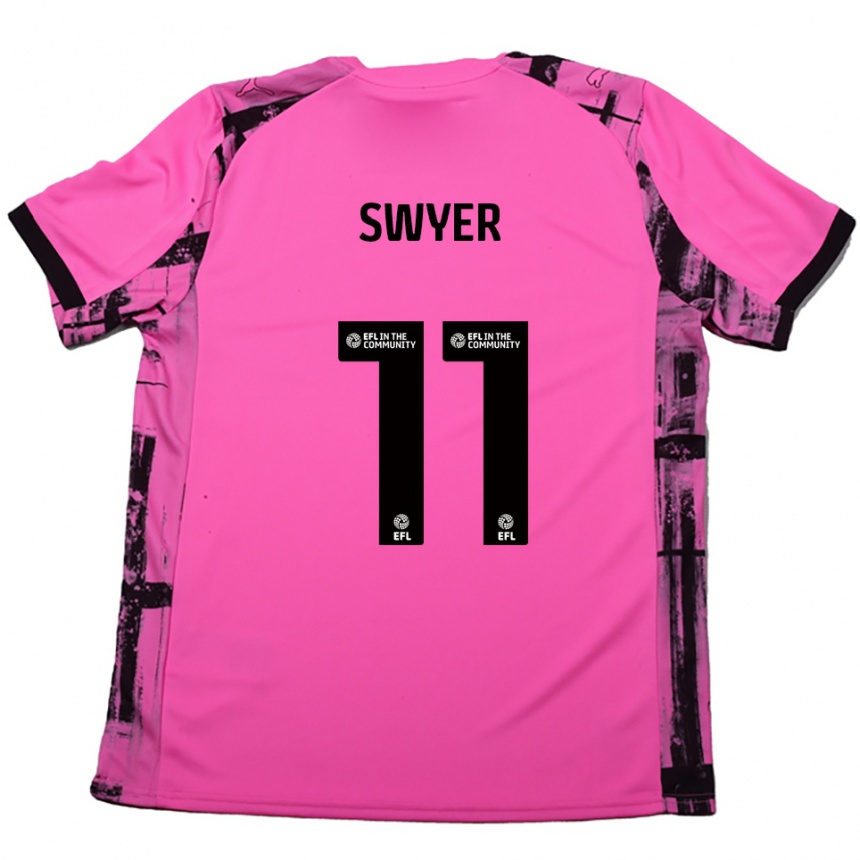 גברים כדורגל קמאראי סוייר #11 אדום ורד שחור הרחק ג'רזי 2025/26