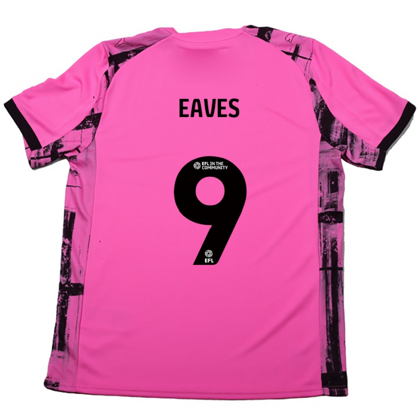 גברים כדורגל טום אייבס #9 אדום ורד שחור הרחק ג'רזי 2025/26