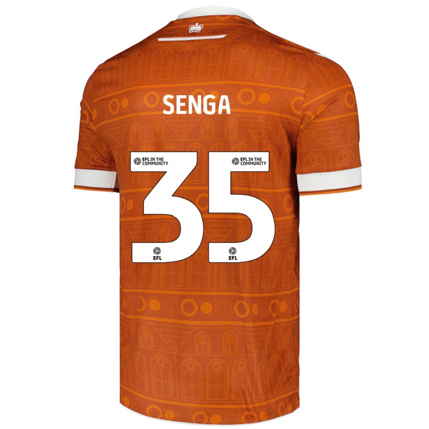 גברים כדורגל ג׳ק מישל סנגה-אנגויי #35 כתום לבן הרחק ג'רזי 2025/26 גברים כדורגל ג׳ק מישל סנגה-אנגויי #35 כתום לבן הרחק ג'רזי 2025/26