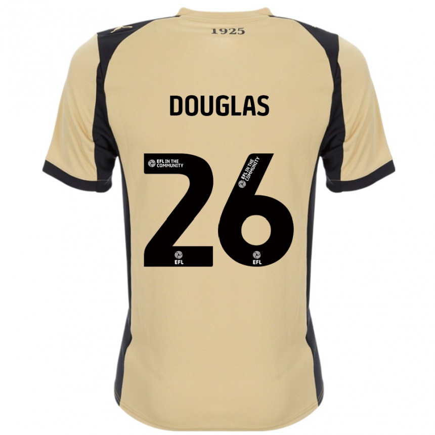 גברים כדורגל האמיש דגלאס #26 זהב שחור הרחק ג'רזי 2025/26