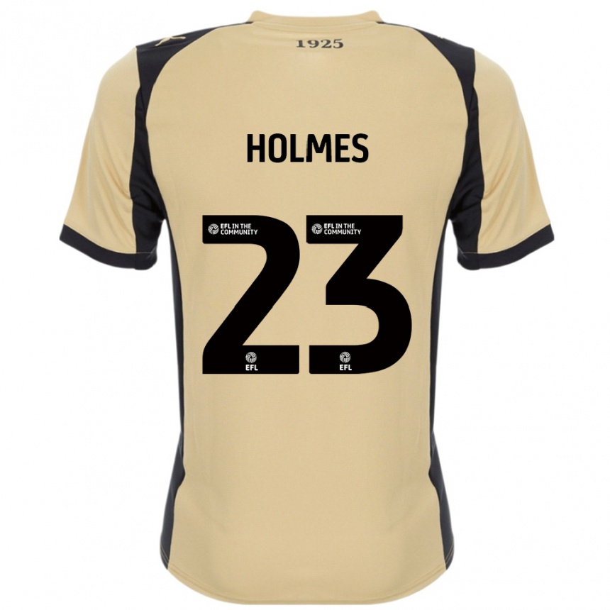 גברים כדורגל ג'ק הולמס #23 זהב שחור הרחק ג'רזי 2025/26