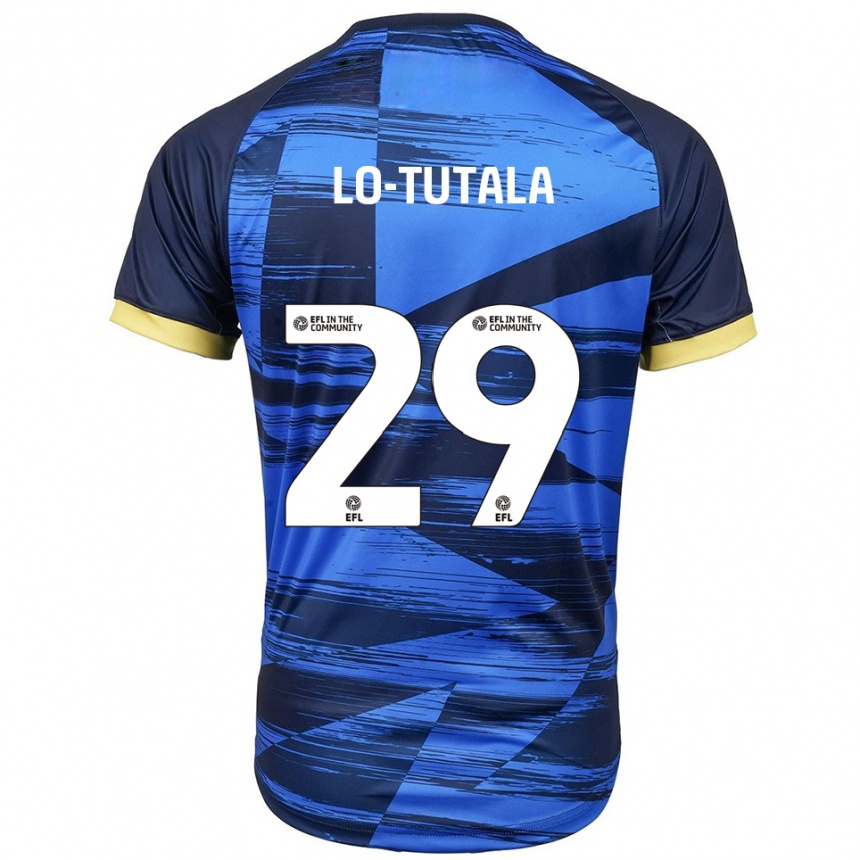 גברים כדורגל טימותי לו-טוטאלה #29 כחול נייבי הרחק ג'רזי 2025/26