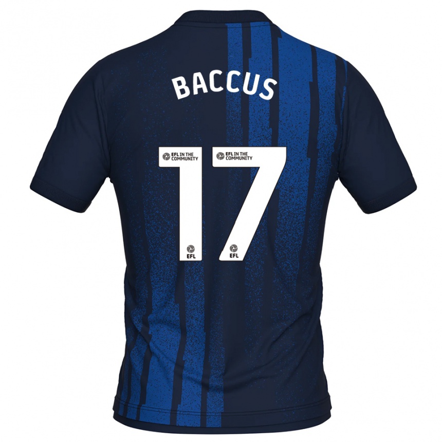 גברים כדורגל קיאנו בקוס #17 כחול נייבי לבן הרחק ג'רזי 2025/26