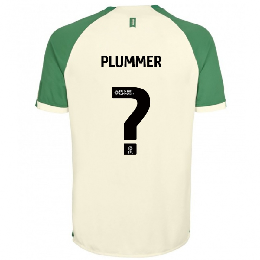 גברים כדורגל Holly Plummer #0 לבן שמנת ירוק הרחק ג'רזי 2025/26