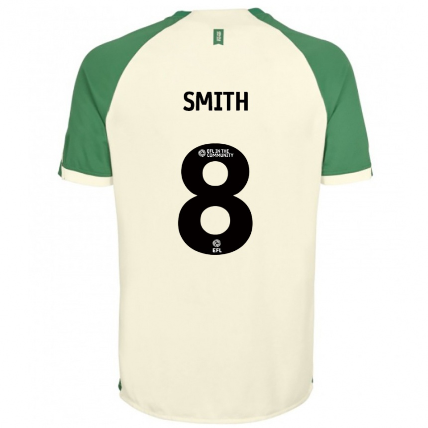 גברים כדורגל קוריי סמית' #8 לבן שמנת ירוק הרחק ג'רזי 2025/26 גברים כדורגל קוריי סמית' #8 לבן שמנת ירוק הרחק ג'רזי 2025/26