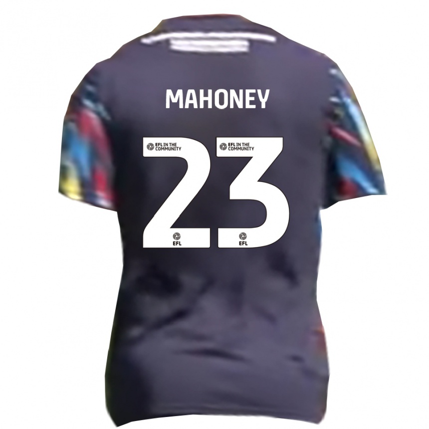 גברים כדורגל קונור מהוני #23 כחול נייבי צהוב אדום הרחק ג'רזי 2025/26