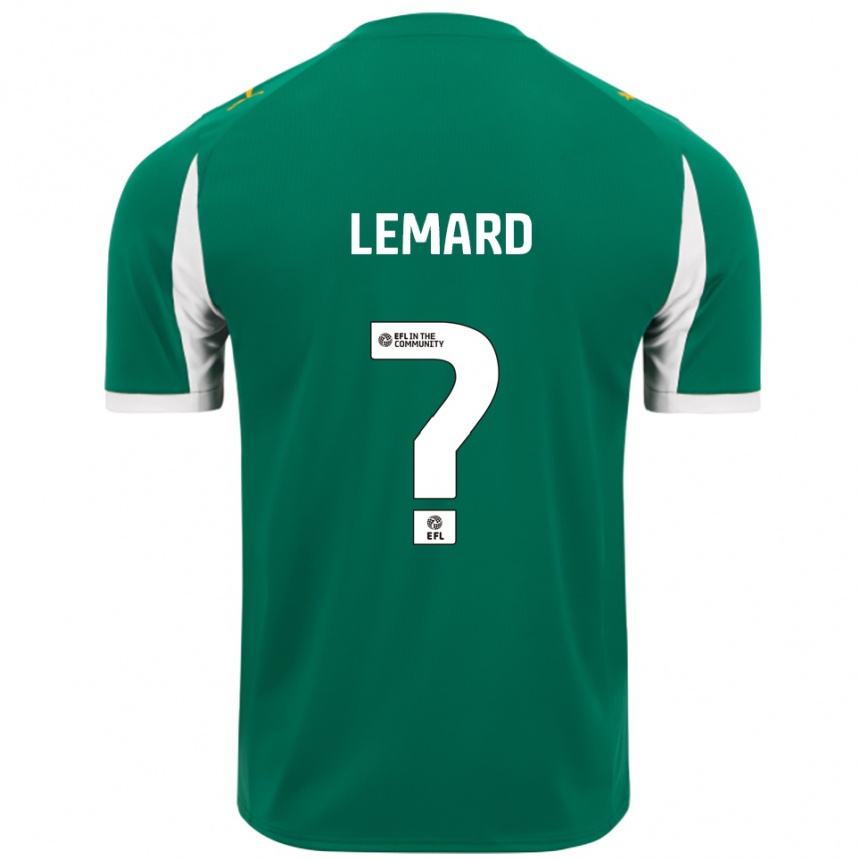 גברים כדורגל Darshan Lemard #0 ירוק לבן הרחק ג'רזי 2025/26